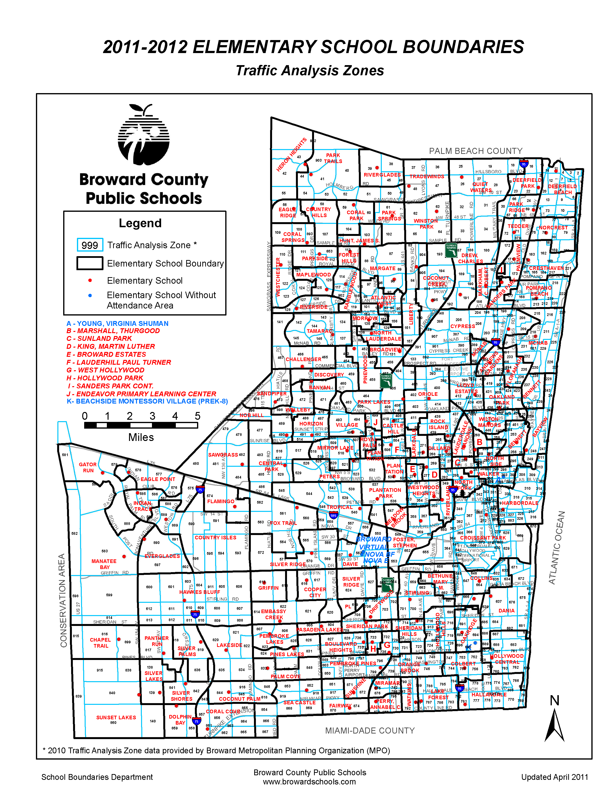 Elementary School Boundaries